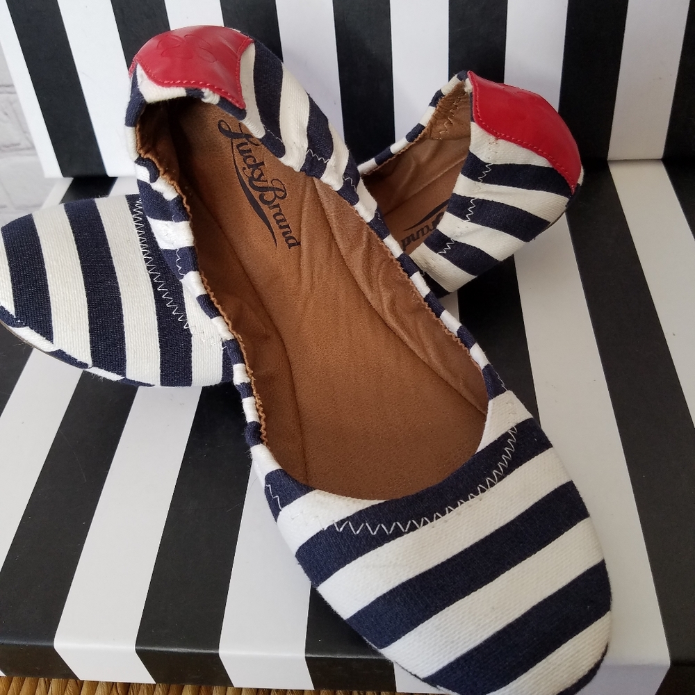 Lucky Brand Flats LP- ERIN 2 Nautica Size 7.5
